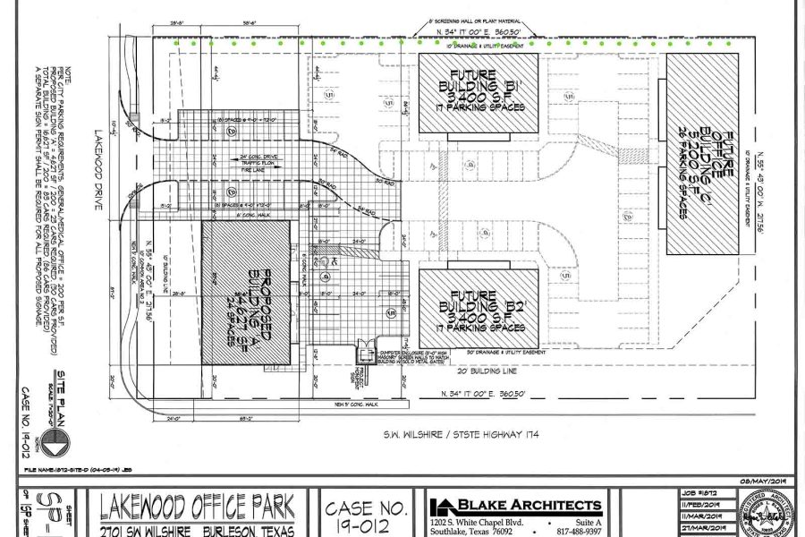 2701 SW Wilshire - Site Plan