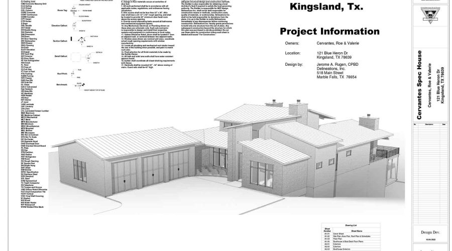 Cervantes Spec 2 initial plans 1