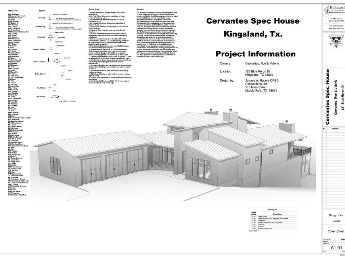 Cervantes Spec 2 initial plans 1